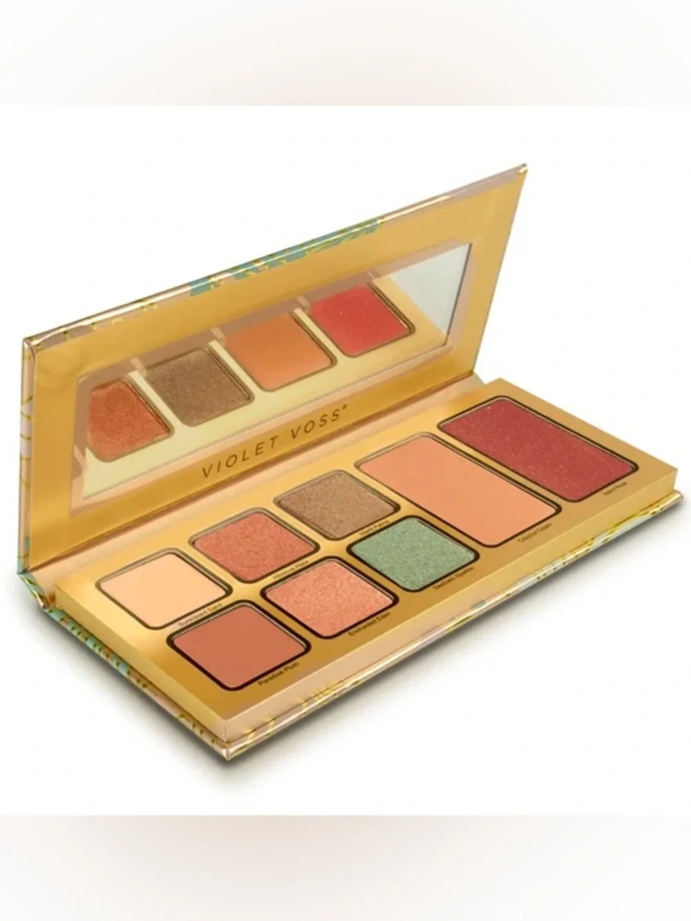 Violet Voss Pretty In Paradise Face & Eyeshadow Palette- warm, tropical, vibrant